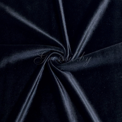 Бархат-стрейч танцевальный черный (Италия)