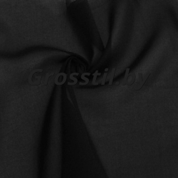 Шифон черный (отрез)