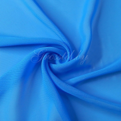 Шифон голубой (отрез)