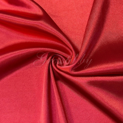 Сатин-вельвет красный