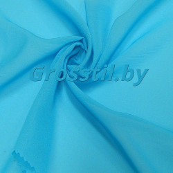 Шифон светло-голубой (отрез)