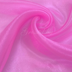 Органза (кристалон) ярко-розовая